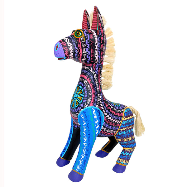 Saulo Mandarin: Donkey Woodcarving