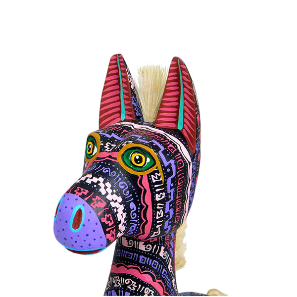 Saulo Mandarin: Donkey Woodcarving