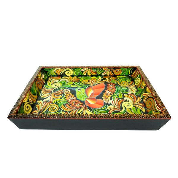 Susana Carolina Calvo: Hummingbird Wood Tray