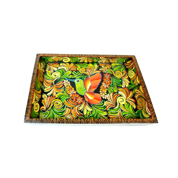 Susana Carolina Calvo: Hummingbird Wood Tray