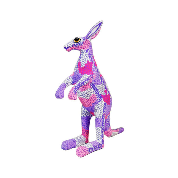 Tribus Mixes: Kangaroo Alebrije Sculpture