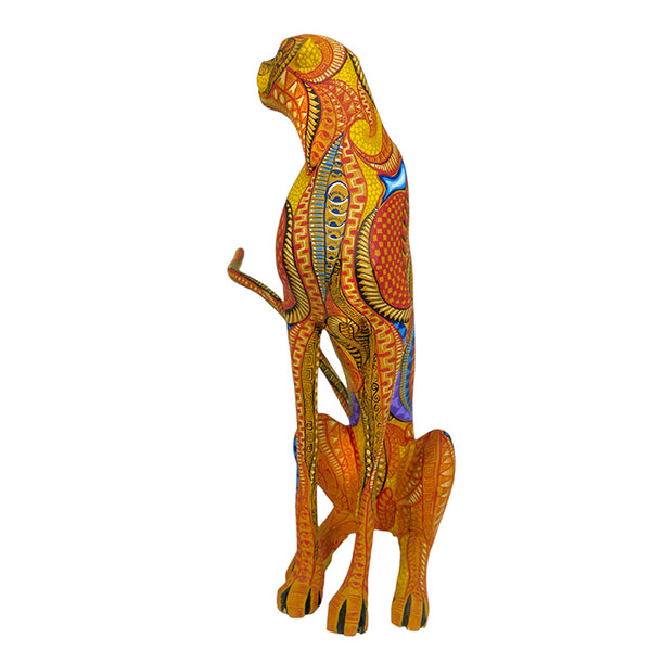 Tribus Mixes: Cheetah Woodcarving