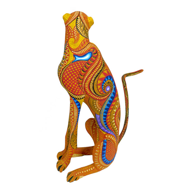 Tribus Mixes: Cheetah Woodcarving