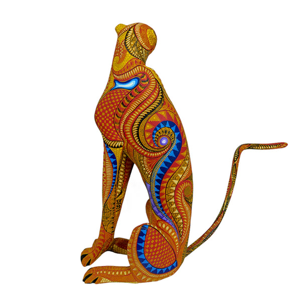 Tribus Mixes: Cheetah Woodcarving