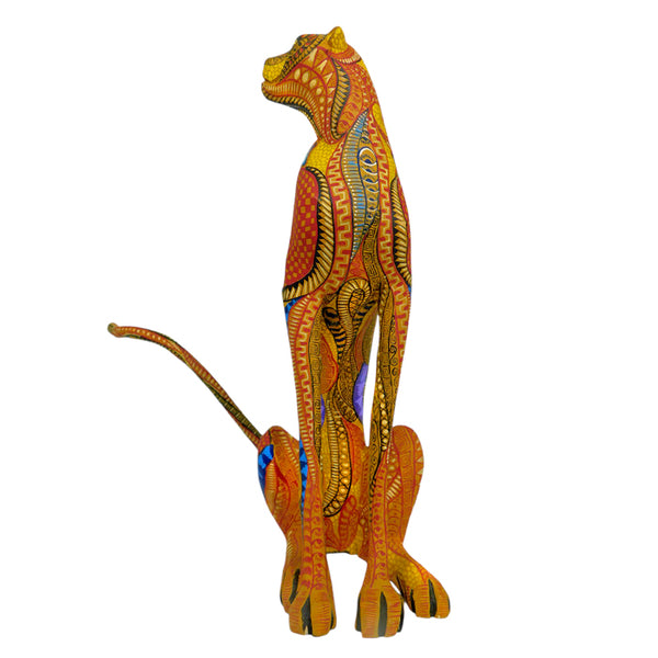 Tribus Mixes: Cheetah Woodcarving