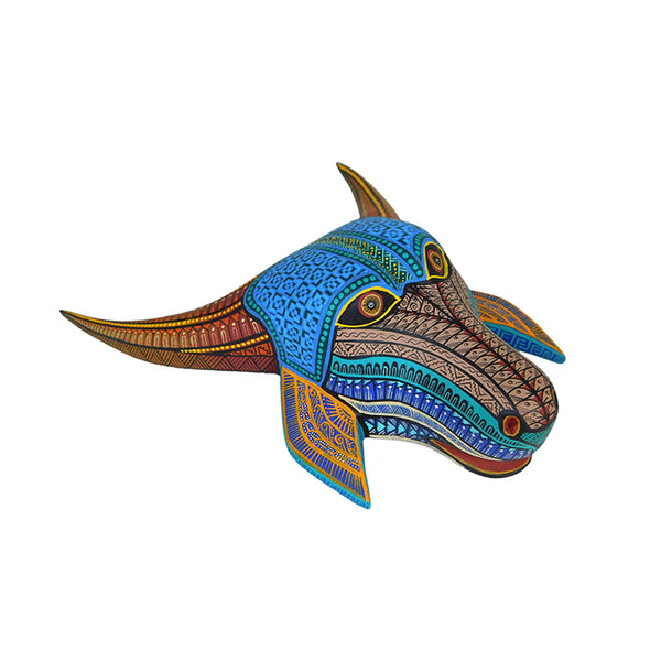 Miguel Xuana: Bull Mask Woodcarving