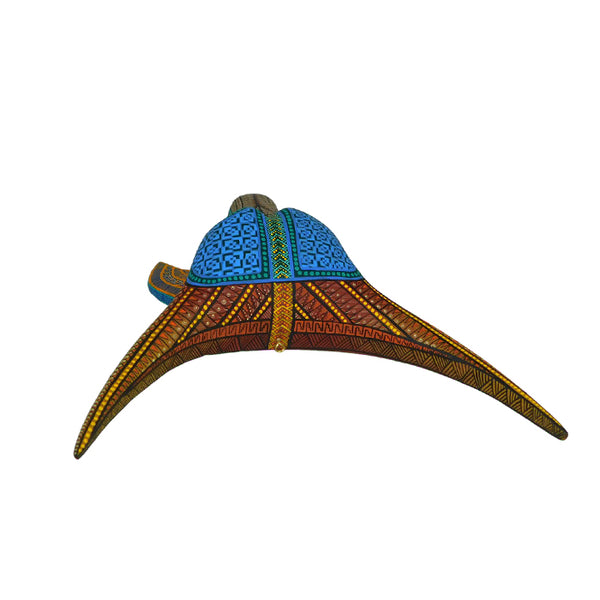 Miguel Xuana: Bull Mask Woodcarving