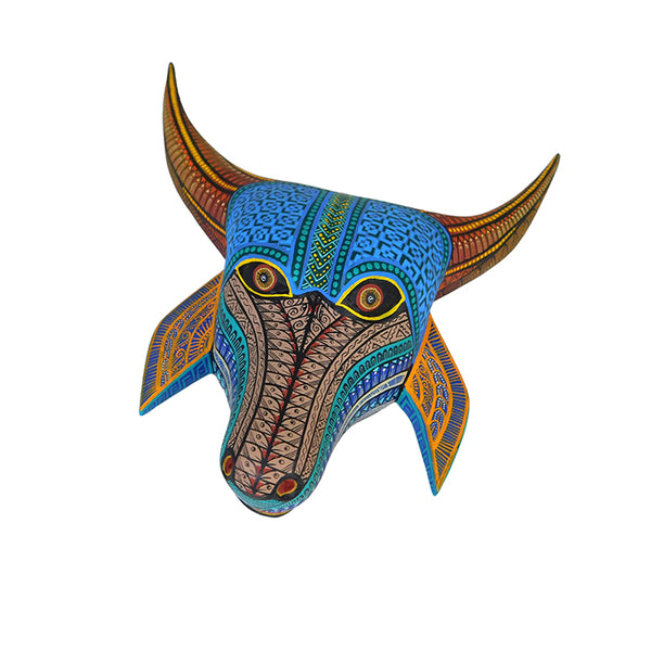 Miguel Xuana: Bull Mask Woodcarving