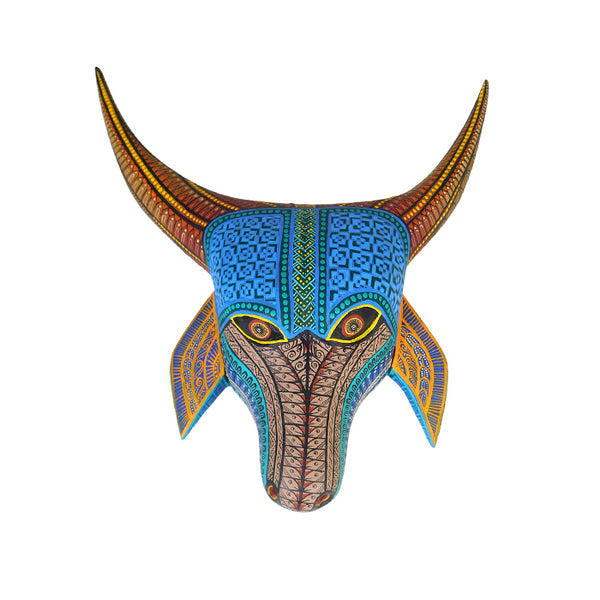Miguel Xuana: Bull Mask Woodcarving