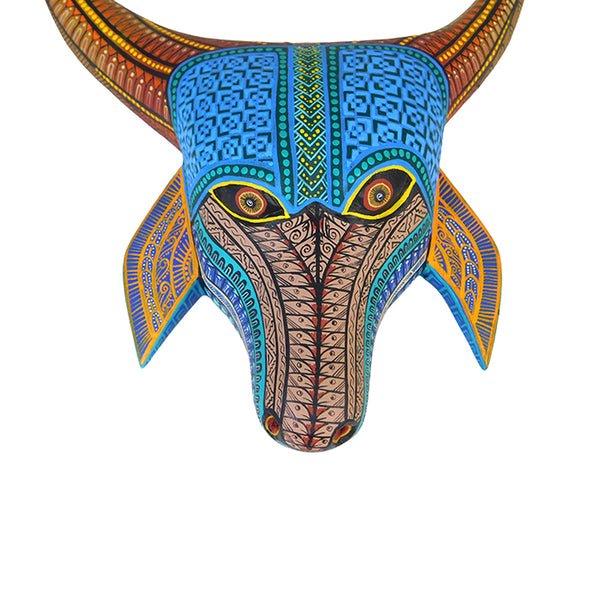 Miguel Xuana: Bull Mask Woodcarving