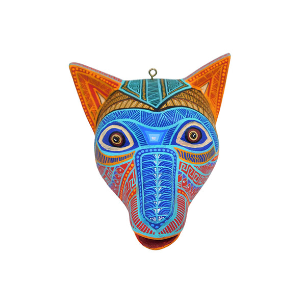 Miguel Xuana: Mini Wolf Mask Wood