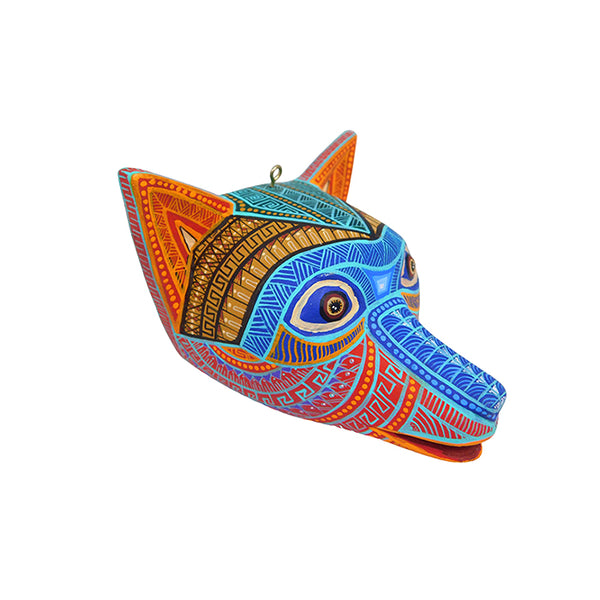 Miguel Xuana: Mini Wolf Mask Wood
