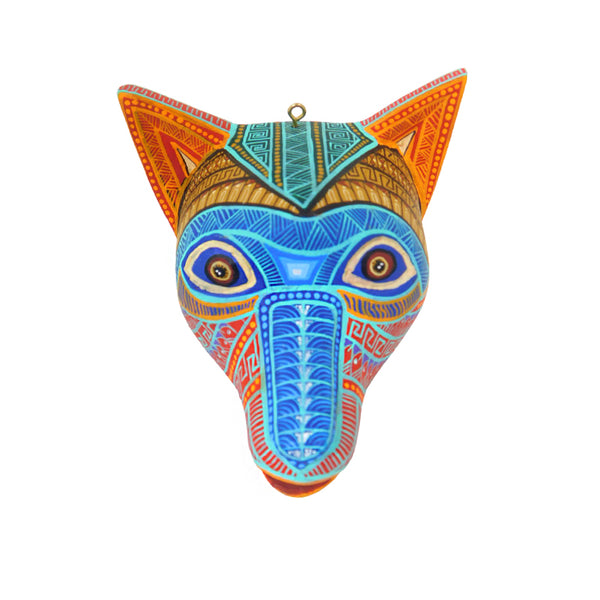 Miguel Xuana: Mini Wolf Mask Wood