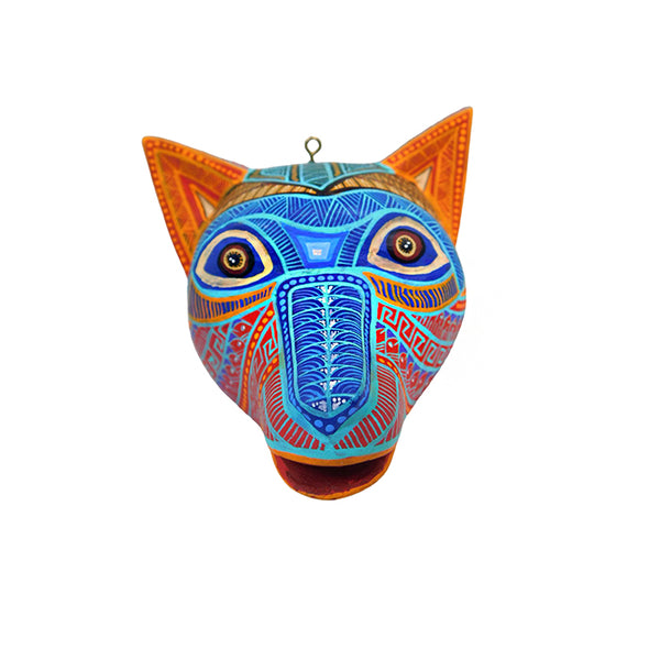 Miguel Xuana: Mini Wolf Mask Wood