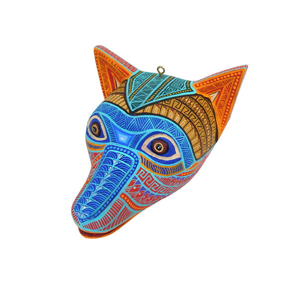 Miguel Xuana: Mini Wolf Mask Wood