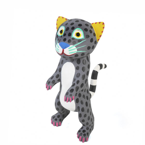 Eduardo Jimenez: Cat Alebrije Woodcarving