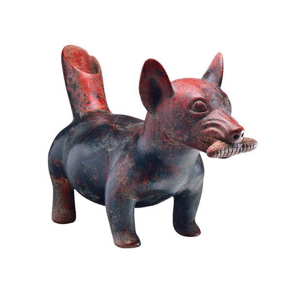 Isabel Fabian: Colima Dog Woodcarving