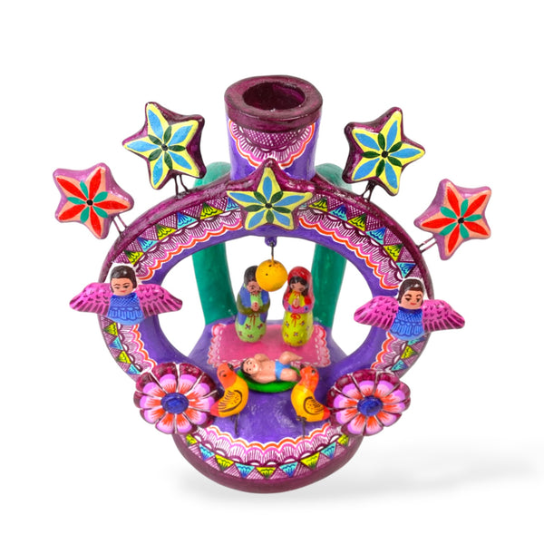 Jorge Mercado: Nativity Creche Ceramic