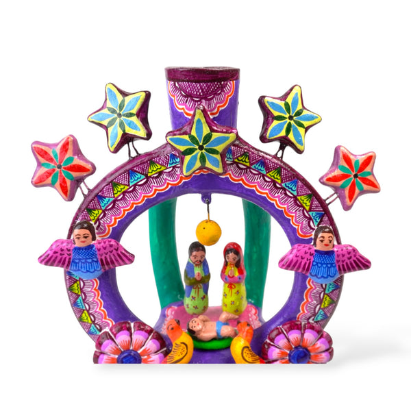 Jorge Mercado: Nativity Creche Ceramic