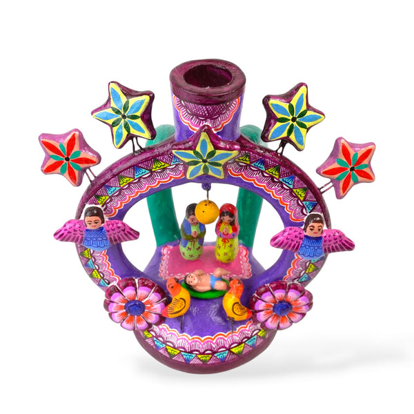 Jorge Mercado: Nativity Creche Ceramic