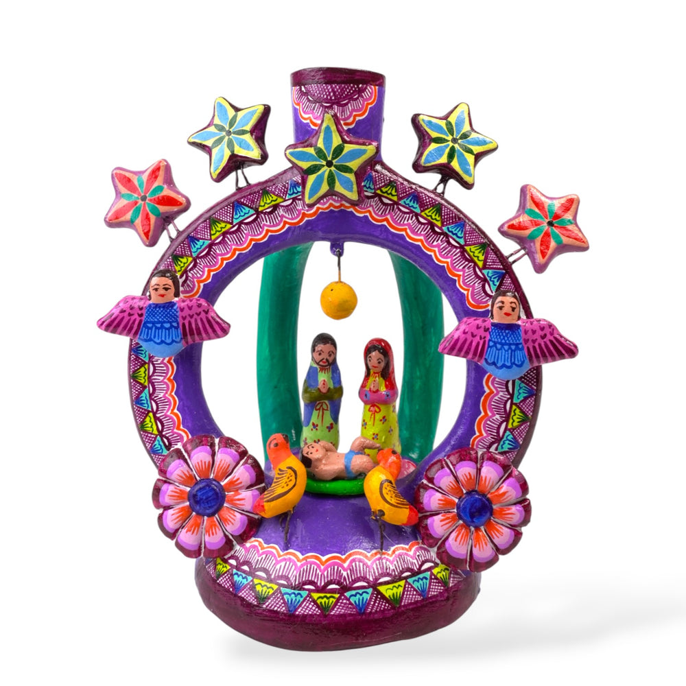 Jorge Mercado: Nativity Creche Ceramic