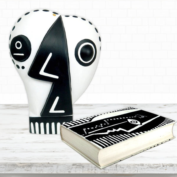 Luis Pablo: Picasso Mask Woodcarving