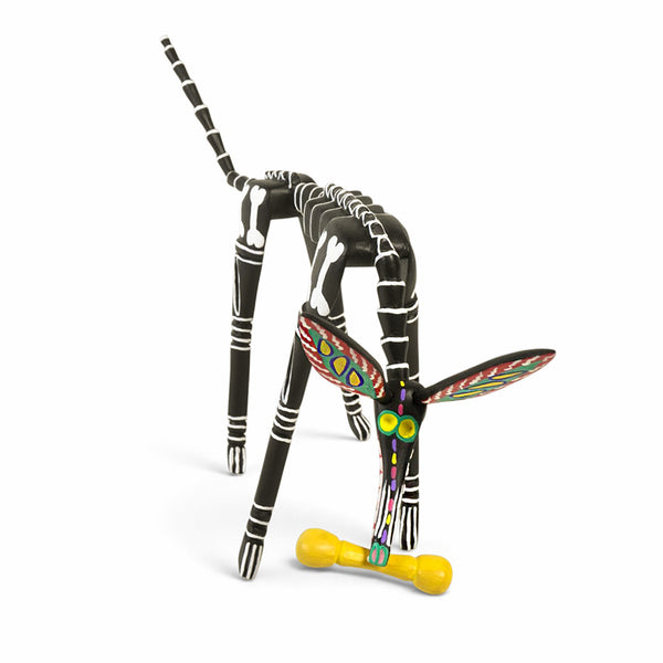 Adrian Xuana: Day of the Dead Dog Alebrije Woodcarving