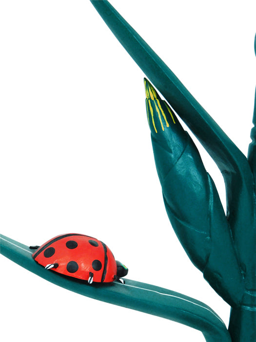 Adrian Xuana: Cornstalk with Ladybugs Alebrije
