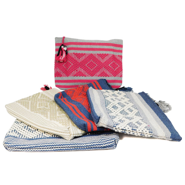 Bag Jalieza Blue Double Fretwork