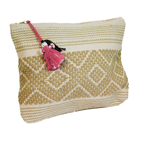 ON SALE Handwoven Bag Jalieza Beige-Cream