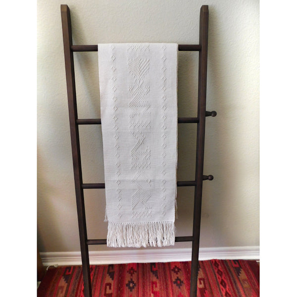 Table Bed Runner White Chiapas