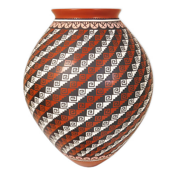 Enrique Pedregon: Tall Fretwork Olla