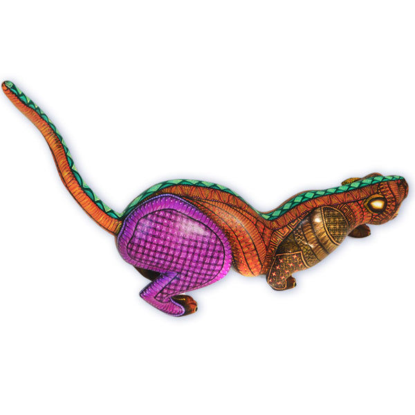 Jorge Vaszquez: Magnificent Fierce Jaguar Woodcarving