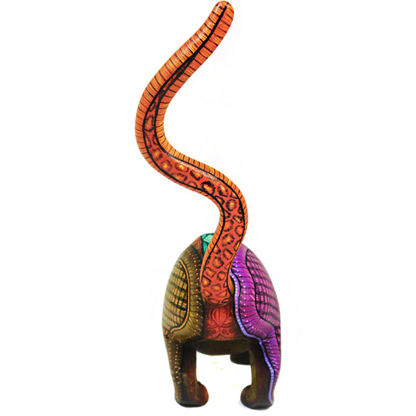 Jorge Vaszquez: Magnificent Fierce Jaguar Woodcarving