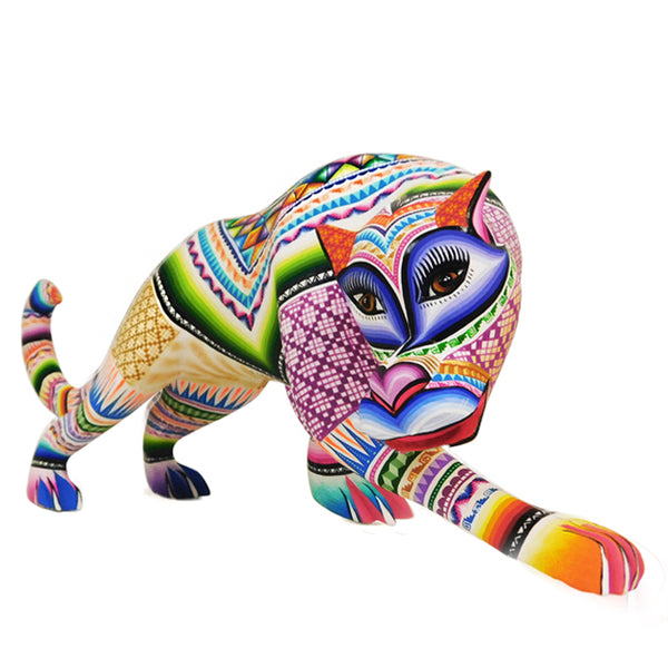 ON SALE Lucero Fuentes: Jaguar Woodcarving