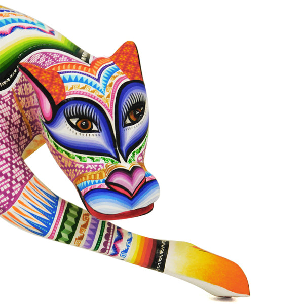 ON SALE Lucero Fuentes: Jaguar Woodcarving