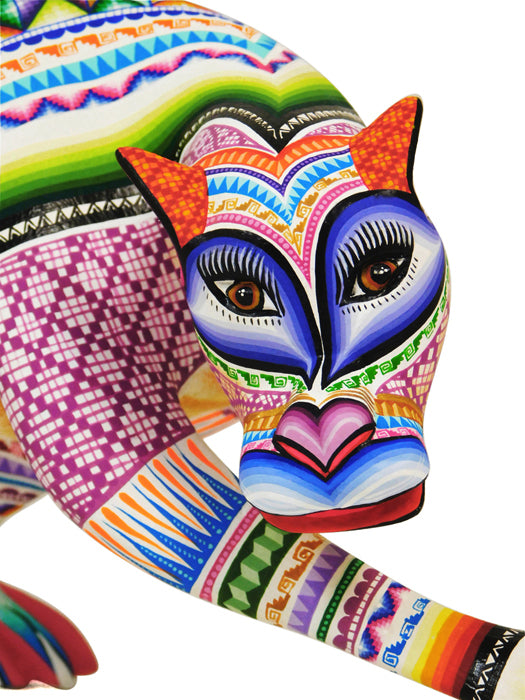 ON SALE Lucero Fuentes: Jaguar Woodcarving