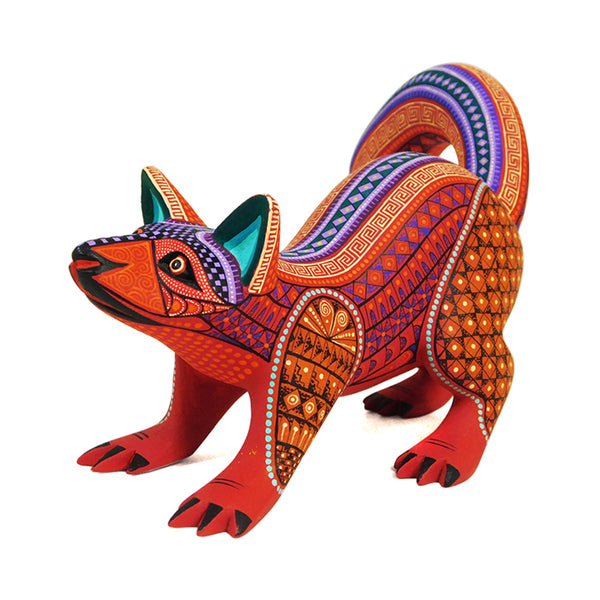 Neri & Soledad Cruz: Little Red Cat Sculpture