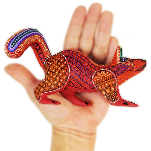 Neri & Soledad Cruz: Little Red Cat Sculpture