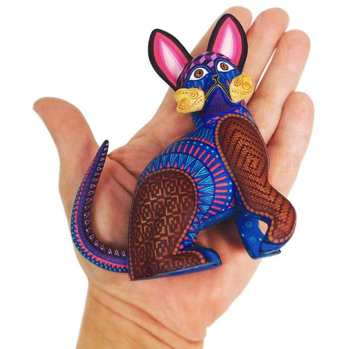 Dog Alebrije Woodcarving