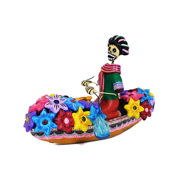 Saul Montesinos: Flower Seller Canoe