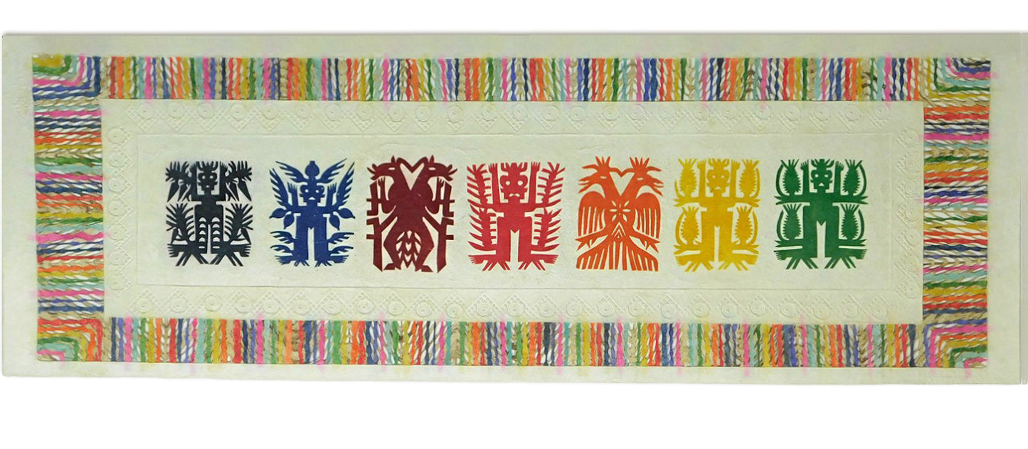 Mexican Handcrafted Bark Paper Wall Art