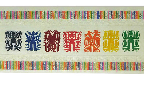 Mexican Handcrafted Bark Paper Wall Art