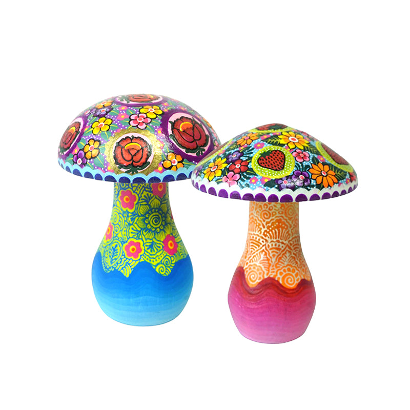 Maria Jimenez: Enchanted Mushrooms Alebrije