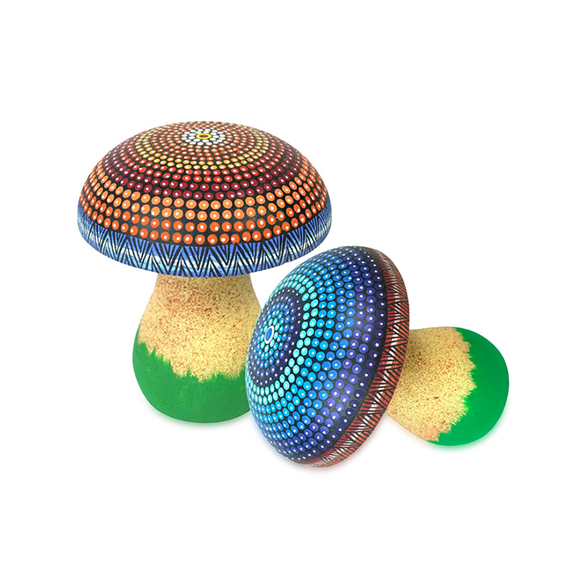 Nicolas Morales "Alebrijes El Conejo": Mushrooms Alebrije
