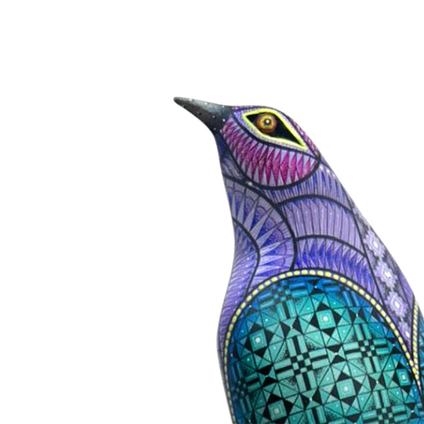 Angel Melchor: Beautiful Bird Woodcarving