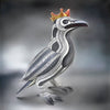 Isabel Fabian: Impressive Crow Woodcarving
