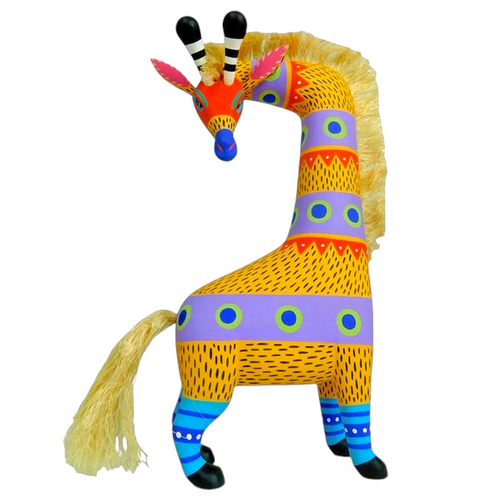Luis Pablo: Contemporary Giraffe Alebrije