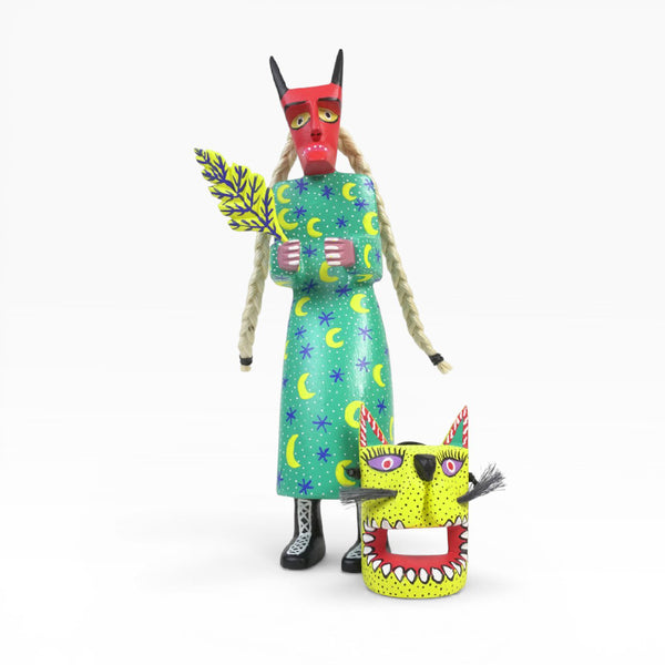 Adrian Xuana: Moon Devil with Jaguar Mask