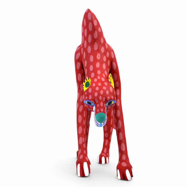 Armando Jimenez: Oaxacan Woodcarving Cheetah